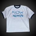 "Now or Never" Signature Oversized Ringer Tee